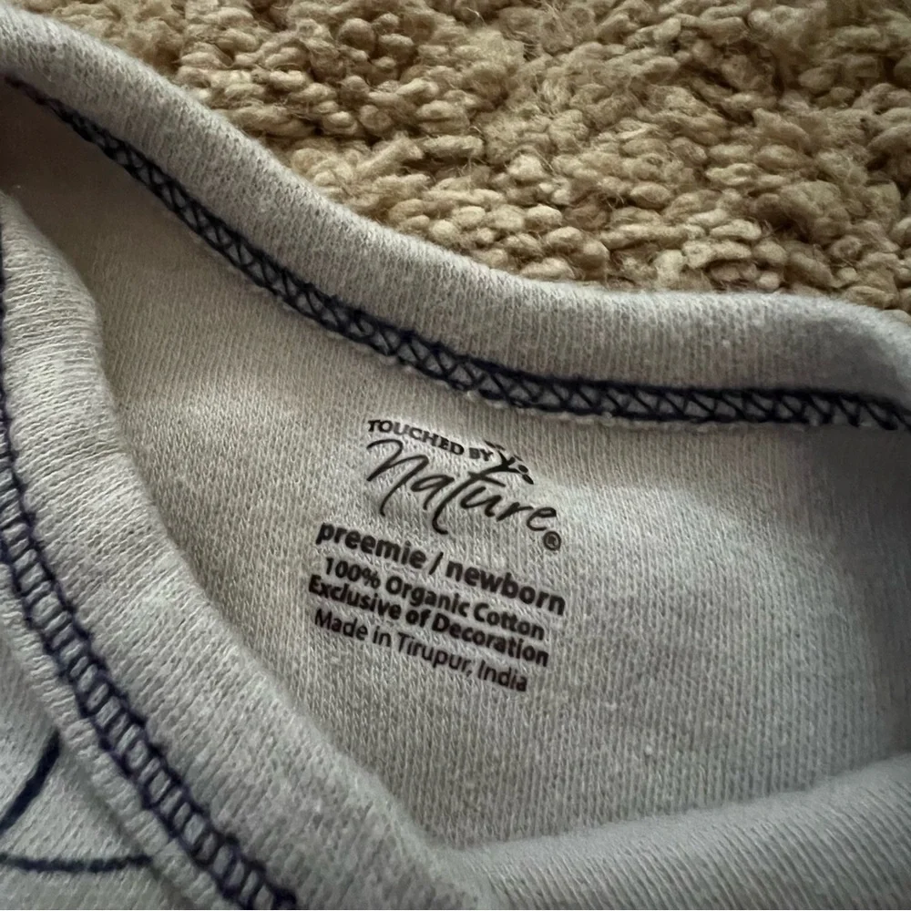 Carter’s Gerber and other Brands Baby Boy Bundle Gray and White Size NB-6 Mos